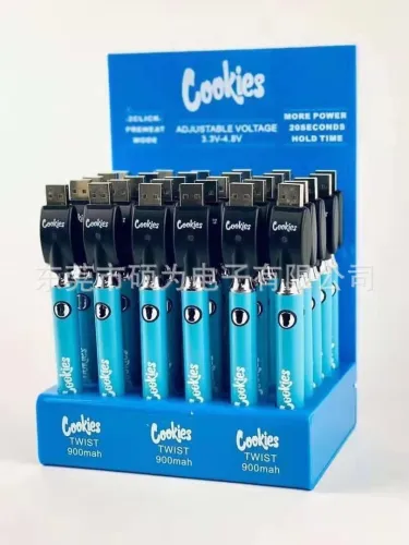 Cookies Bottom Voltage Regulator Battery Bar Atomizer Button Battery Bar 350/900mAh Boxed Vape VP-001(The more big quantity, more low price)