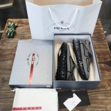 Prada 2022 Men's Latest Casual Flyknit Sneakers Original Box