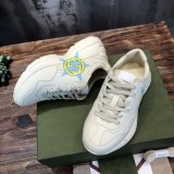 Gucci 5D Leather Horn Vintage Dad Sneakers Original Box