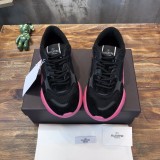 Valentino 2022 early spring series couples classic logo logo outsole color upper sports shoelace original box