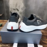 Prada 2022 Men's Latest Casual Flyknit Sneakers Original Box