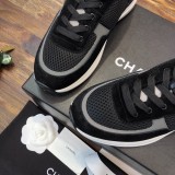 Chanel 2022 Spring/Summer New Casual Sneakers Lace Up Original Box