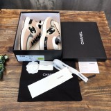 Chanel 2022 Spring/Summer New Casual Sneakers Lace Up Original Box