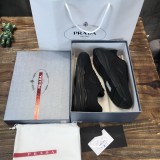 Prada 2022 Men's Latest Casual Flyknit Sneakers Original Box