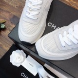 Chanel 2022 Spring/Summer New Casual Sneakers Lace Up Original Box