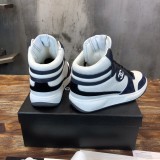 Chanel 2022 Ladies High Top New Casual Sneakers Laces Original Box