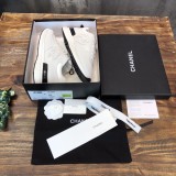 Chanel 2022 Spring/Summer New Casual Sneakers Lace Up Original Box