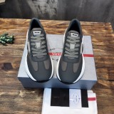 Prada 2022 Men's Latest Casual Flyknit Sneakers Original Box