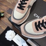 Chanel 2022 Spring/Summer New Casual Sneakers Lace Up Original Box