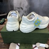 Gucci 5D Leather Horn Vintage Dad Sneakers Original Box