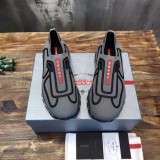 Prada 2022 Men's Latest Casual Flyknit Sneakers Original Box