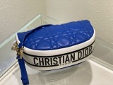 Dior Womens Bags Shoulder Messenger Bags Luxury Cross Body Handbag Calfskin leather with naOrigil Box