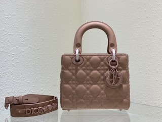 Dior Womens Bags Shoulder Messenger Bags Luxury Cross Body Handbag Calfskin leather with naOrigil Box