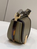 Fendi Womens Bags Shoulder Messenger Bags Luxury Cross Body Handbag Calfskin leather with naOrigil Box