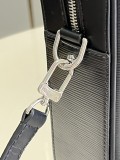 Louis Vuitton men Bags Shoulder Messenger Bags Luxury Cross Body Handbag Calfskin leather with naOrigil Box