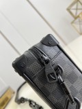 Louis Vuitton men Bags Shoulder Messenger Bags Luxury Cross Body Handbag Calfskin leather with naOrigil Box