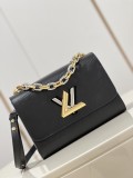 Louis Vuitton Womens Bags Shoulder Messenger Bags Luxury Cross Body Handbag Calfskin leather with naOrigil Box