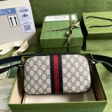 Gucci Womens Bags Shoulder Messenger Bags Luxury Cross Body Handbag Calfskin leather with naOrigil Box