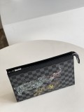 Louis Vuitton men Bags Shoulder Messenger Bags Luxury Cross Body Handbag Calfskin leather with naOrigil Box