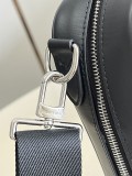 Louis Vuitton men Bags Shoulder Messenger Bags Luxury Cross Body Handbag Calfskin leather with naOrigil Box