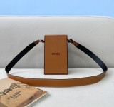 Fendi Womens Bags Shoulder Messenger Bags Luxury Cross Body Handbag Calfskin leather with naOrigil Box