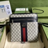 Gucci men Bags Shoulder Messenger Bags Luxury Cross Body Handbag Calfskin leather with naOrigil Bo