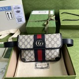 Gucci Womens Bags Shoulder Messenger Bags Luxury Cross Body Handbag Calfskin leather with naOrigil Box