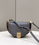 Fendi Womens Bags Shoulder Messenger Bags Luxury Cross Body Handbag Calfskin leather with naOrigil Box