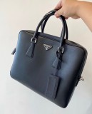 Prada men Bags Shoulder Messenger Bags Luxury Cross Body Handbag Calfskin leather with naOrigil Bo