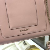 Bvlgari Womens Bags Shoulder Messenger Bags Luxury Cross Body Handbag Calfskin leather with naOrigil Bo