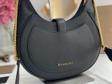 Bvlgari Womens Bags Shoulder Messenger Bags Luxury Cross Body Handbag Calfskin leather with naOrigil Bo