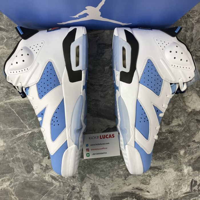 Air Jordan 6 Retro UNC White  CT8529-410