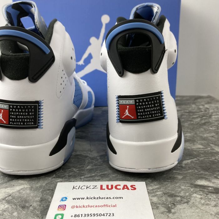 Air Jordan 6 Retro UNC White  CT8529-410