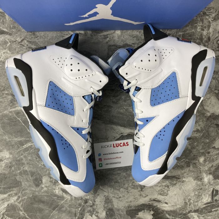 Air Jordan 6 Retro UNC White  CT8529-410