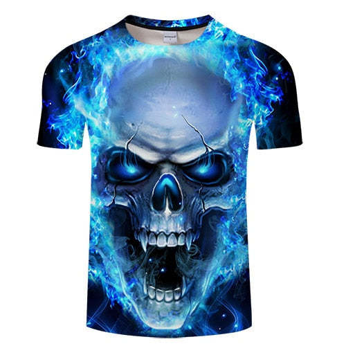 Blazing Skull T-Shirt