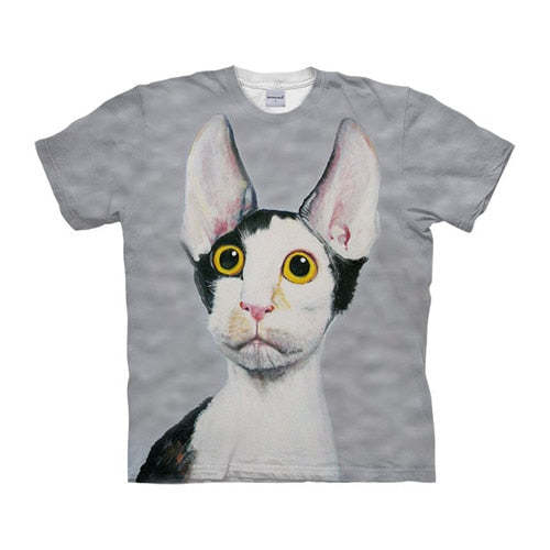 Grey Cat T-Shirt