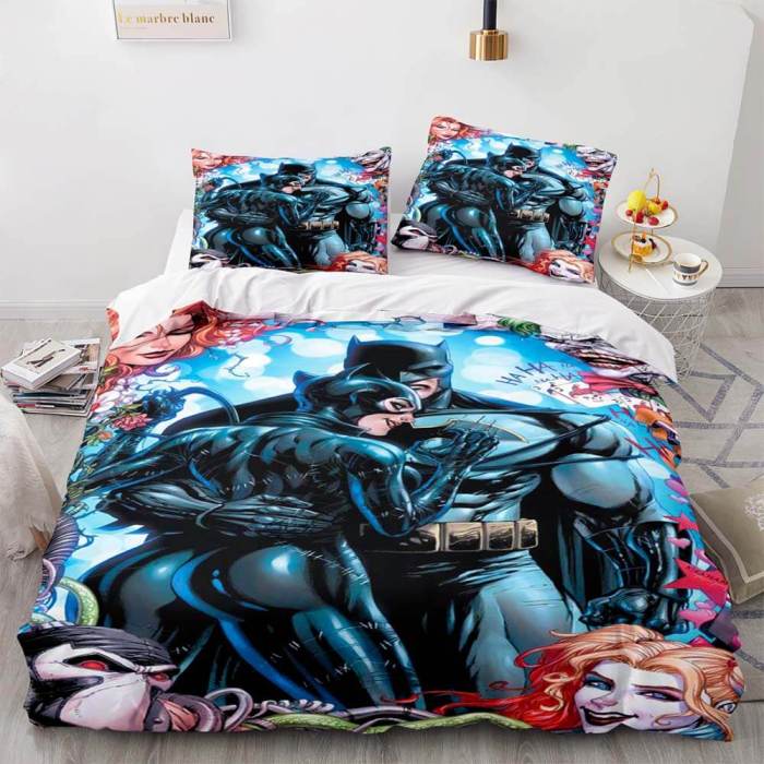 Justice League Bedding Set Throw Quilt Duvet Cover Bedding Sets