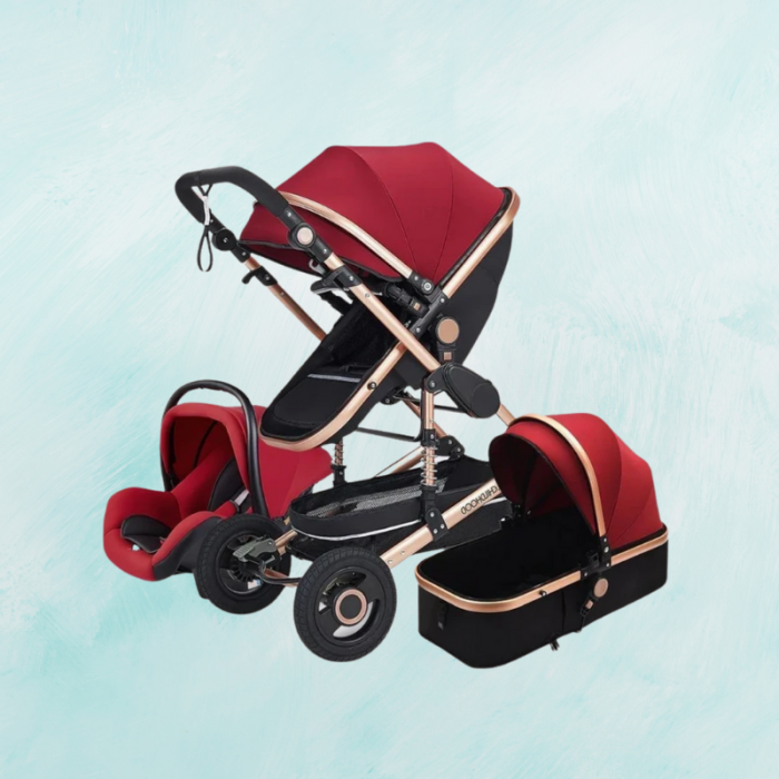 All-In-One Safe Comfy Baby Stroller