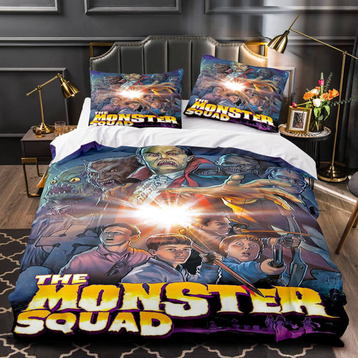 Cartoon The Monster Squad Bedding Set Quilt Duvet Cover Bedding Sets