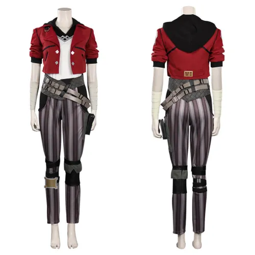 Arcane Lol Vi The Piltover Enforcer Cosplay Costume Outfits Suit