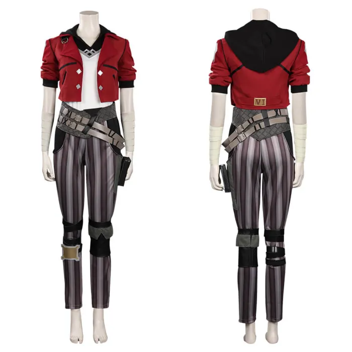 Arcane Lol Vi The Piltover Enforcer Cosplay Costume Outfits Suit