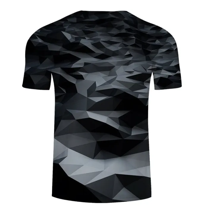 Black Abstract T-Shirt