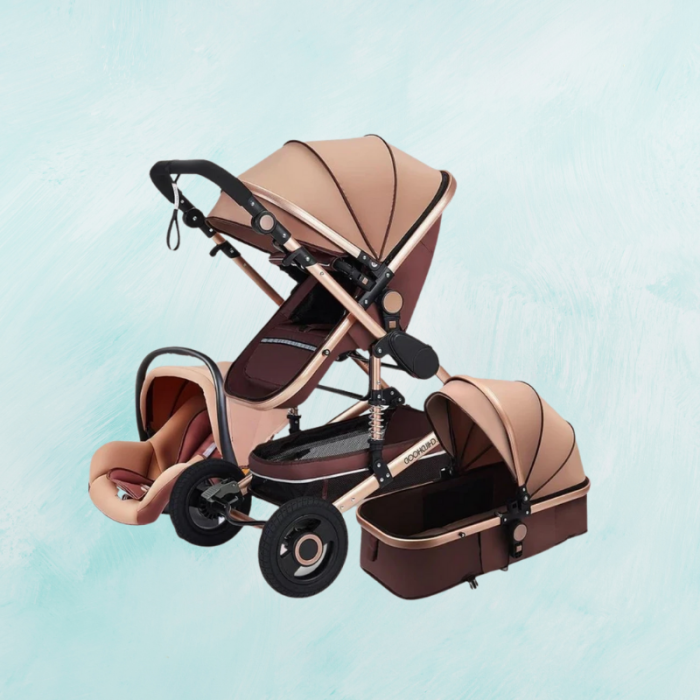 All-In-One Safe Comfy Baby Stroller
