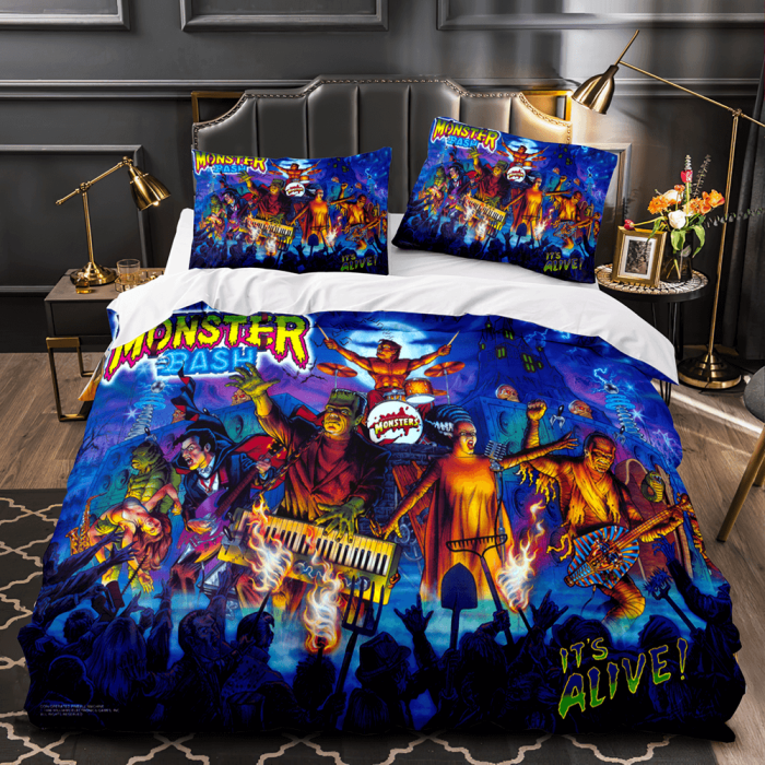 Cartoon The Monster Squad Bedding Set Quilt Duvet Cover Bedding Sets