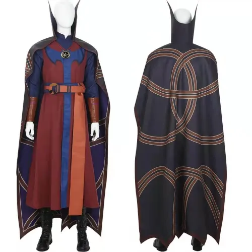 What If Dark Evil Doctor Strange Cosplay Costume Outfits Halloween Suit