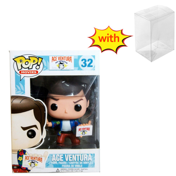 funko pop Ace Ventura: Pet Detective With Protector Box Vinyl Action Figures Model Toys for Children gift