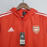22/23 Arsenal Red  Windbreaker  With Cap Thai Quality