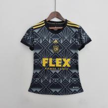 22/23  FC Los Angeles Home  Woman Black Soccer Jersey
