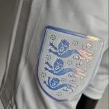 2022  England  Home White Kids Soccer Jersey
