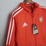 22/23 Arsenal Red  Windbreaker  With Cap Thai Quality
